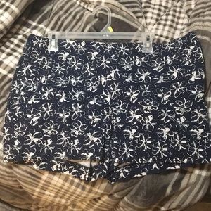 Banana republic floral shorts